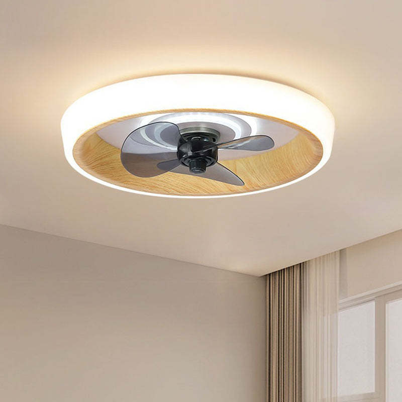 Minimalist Grain Aluminum Flush Mount Ceiling