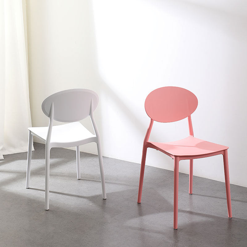 Nordic Square Plastic Chair