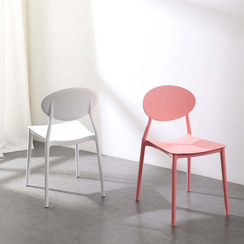Nordic Square Plastic Chair