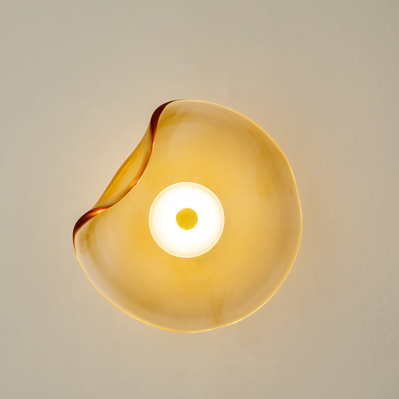 Nordic Minimalist Glass Round LED Sconce