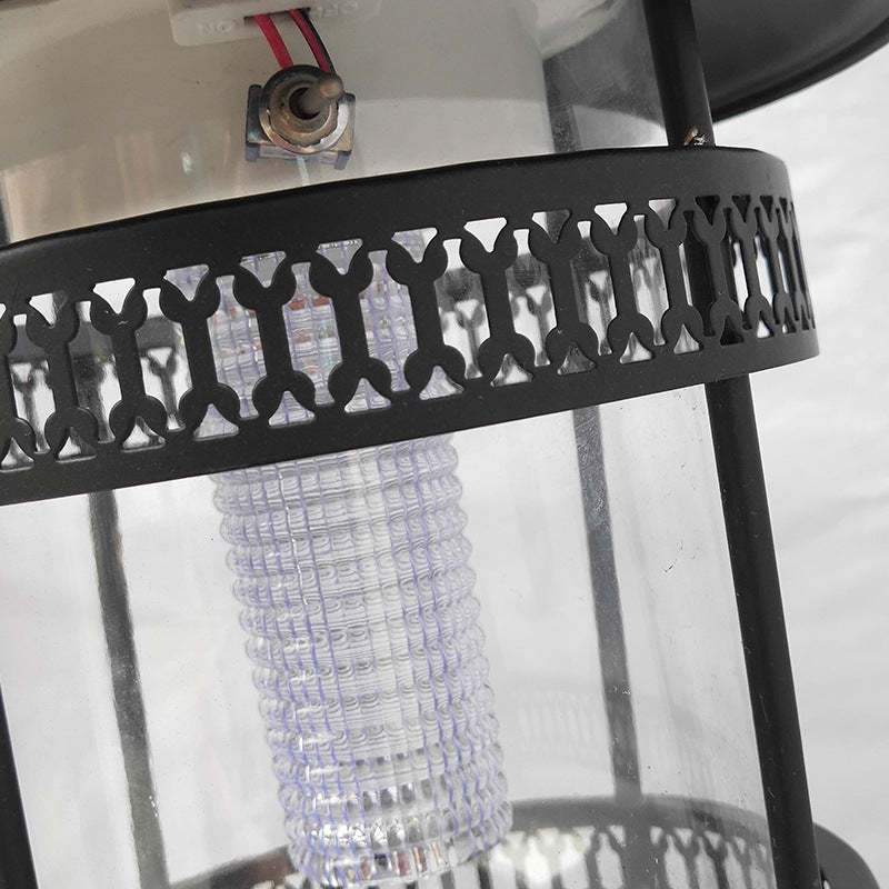 Solar Cylindrical Stainless Steel Landscape Light