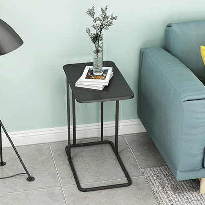 Contemporary Rectangle Marble Top End Table