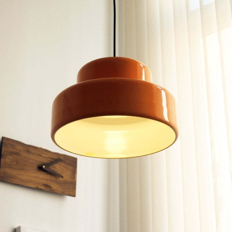 Scandinavian Double Round Iron Pendant Light