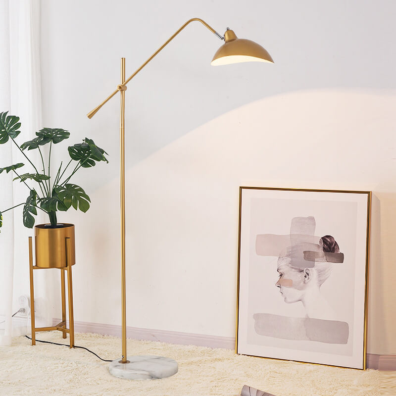 Modern Adjustable Floor Lamp — Gold / 110V-120V For US/CA