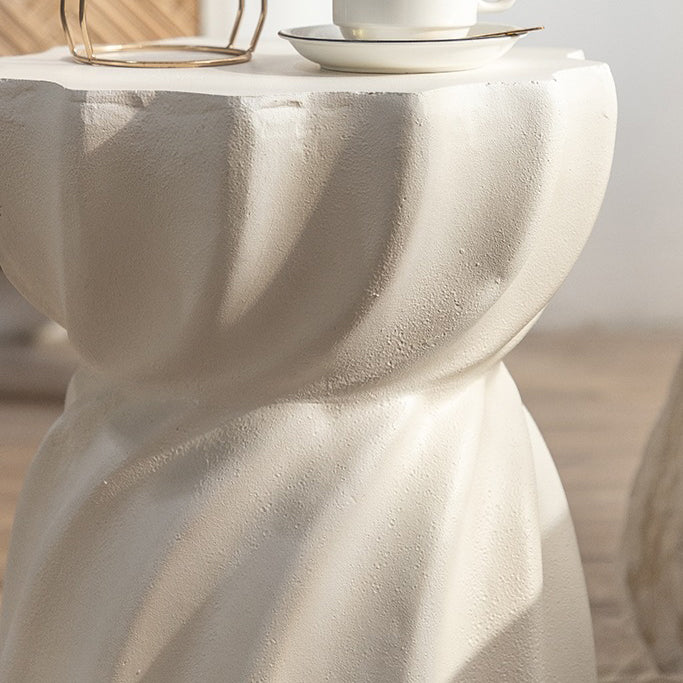 Scandinavian Stripe Cylinder Magnesium Side Table