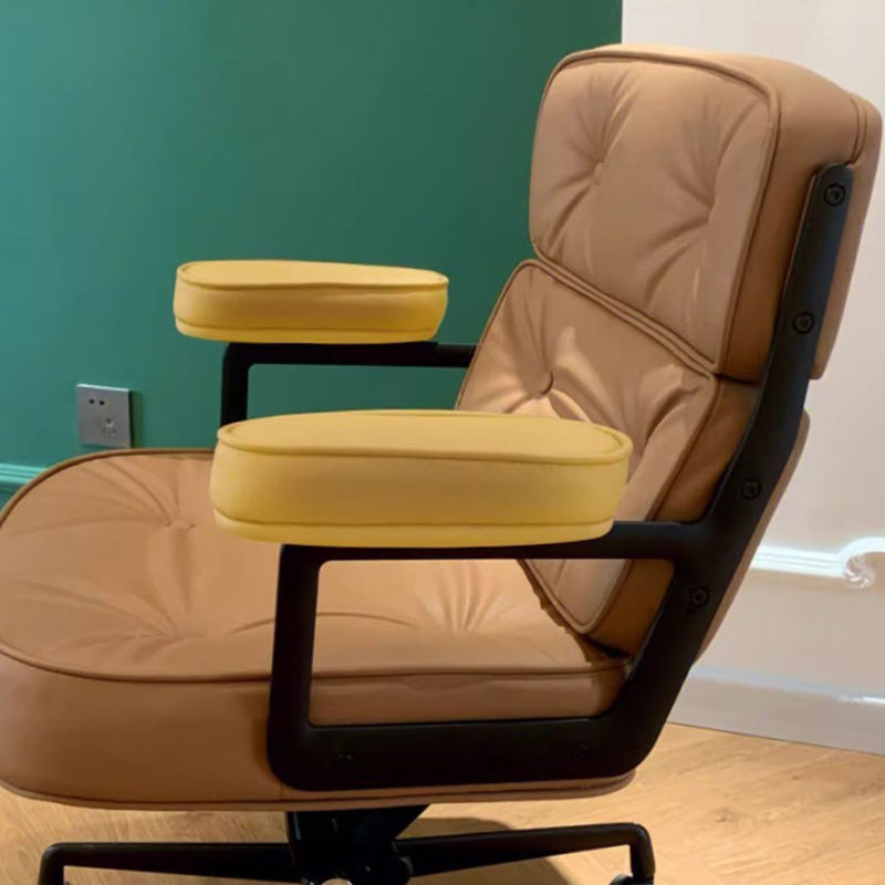 Modern PU Leather Steel Desk Chair