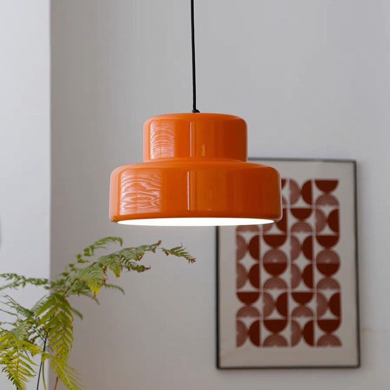 Scandinavian Double Round Iron Pendant Light