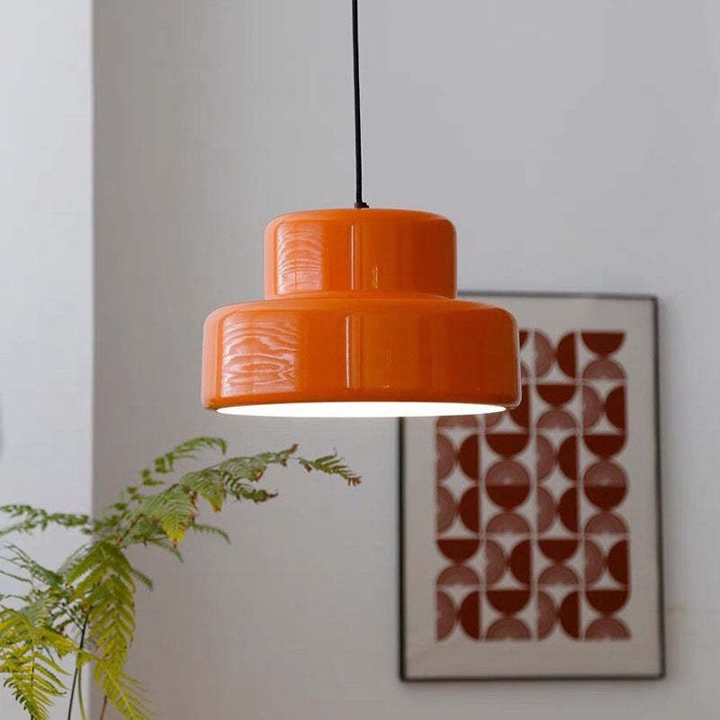 Scandinavian Double Round Iron Pendant Light