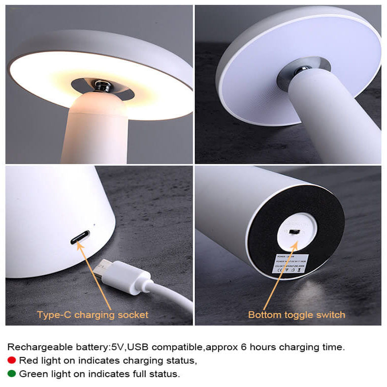 Nordic Flying Saucer USB LED Night Lamp
