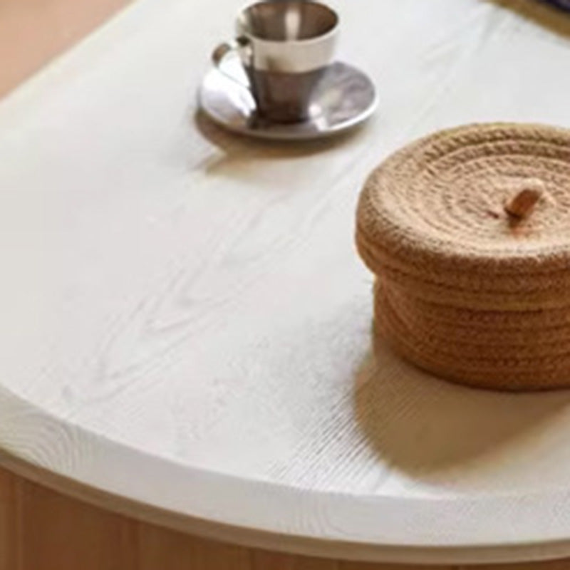 Minimalist Solid Wood Rectangular Coffee Table