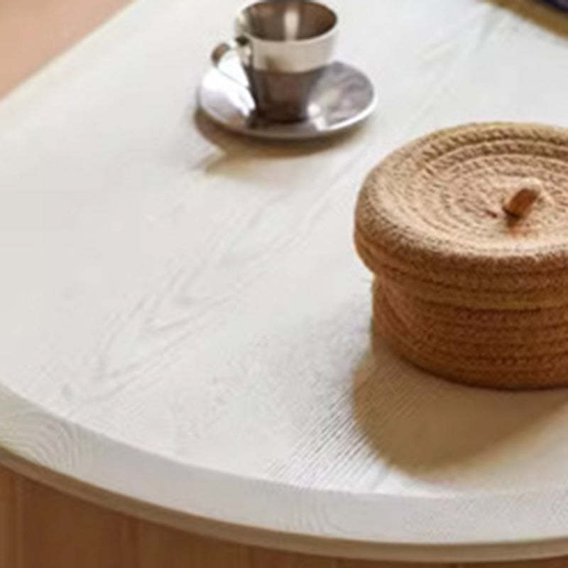 Minimalist Solid Wood Rectangular Coffee Table
