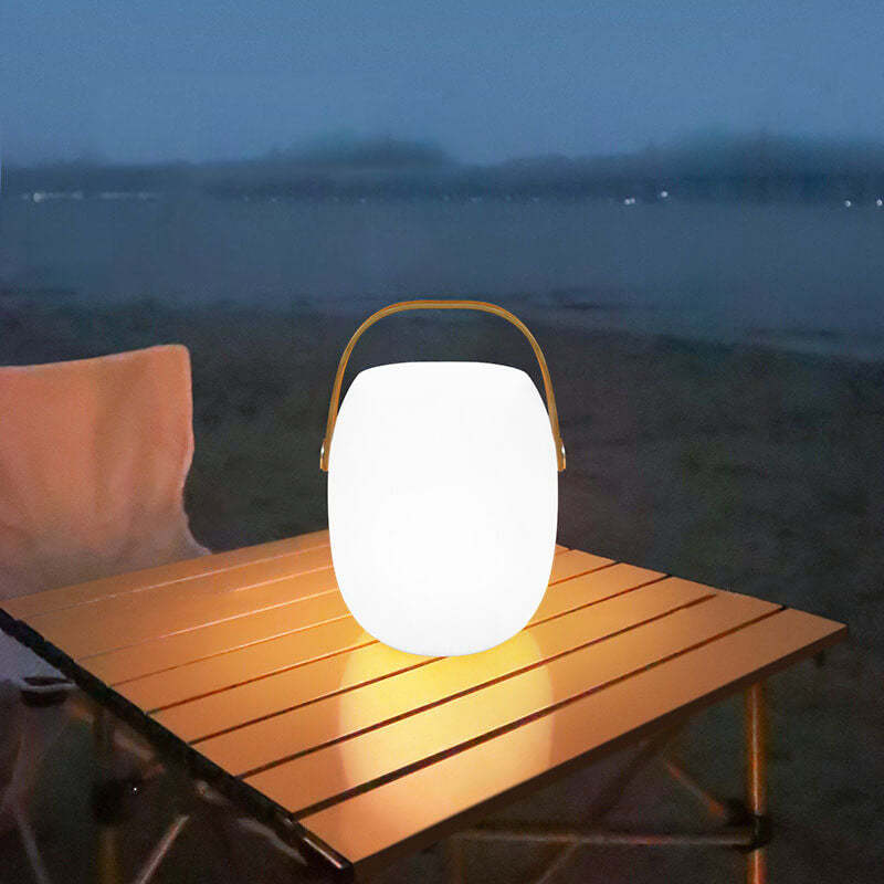 Industrial Barrel Shade RGB Portable LED Camping Light