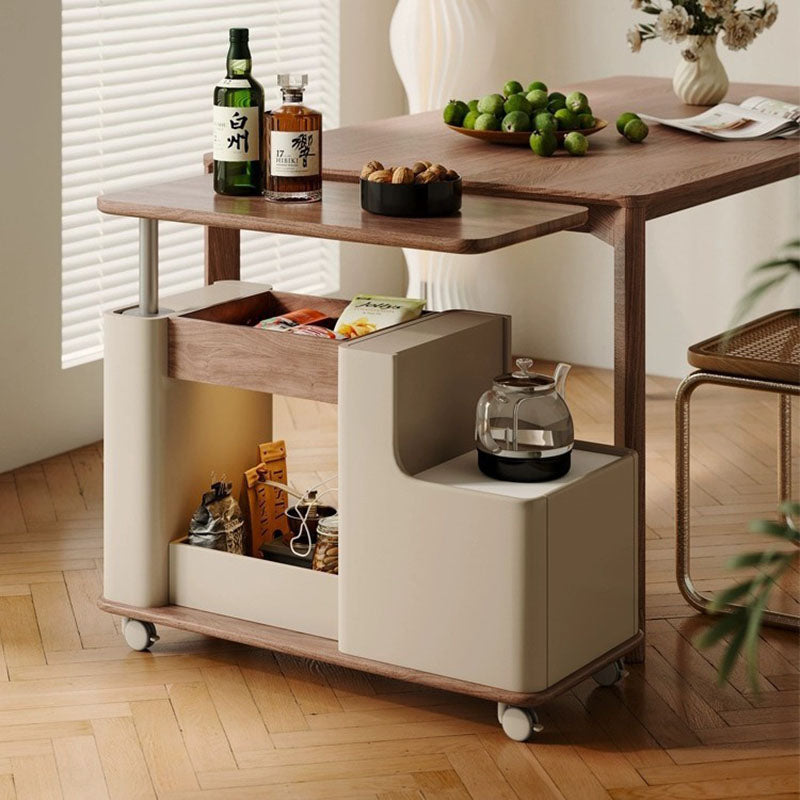 Modern Eclectic Rock Coffee Table 3-Tier