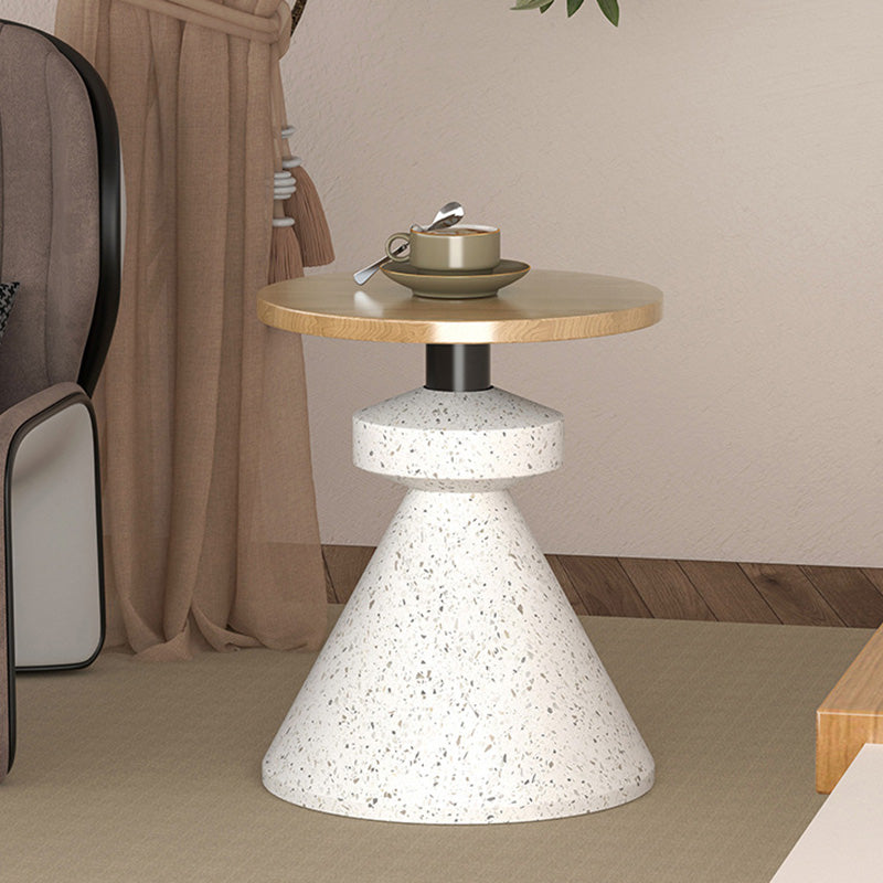 Lighom minimalist tapered wood coffee tables