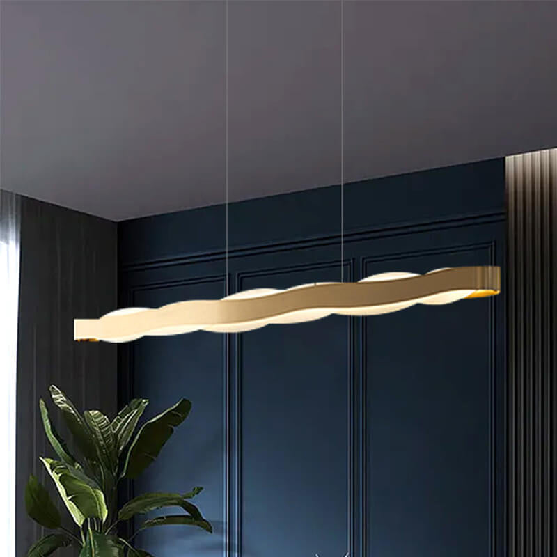 Modern Luxury Stainless Steel Acrylic LED Chandelier