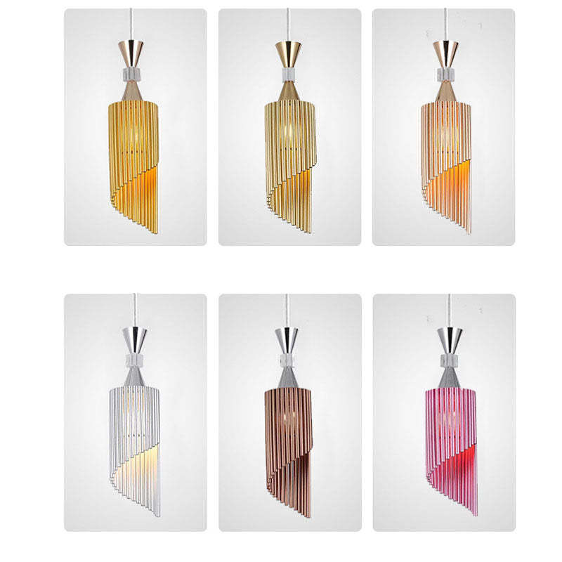 Nordic Minimalist Macaron Color Pendant Light