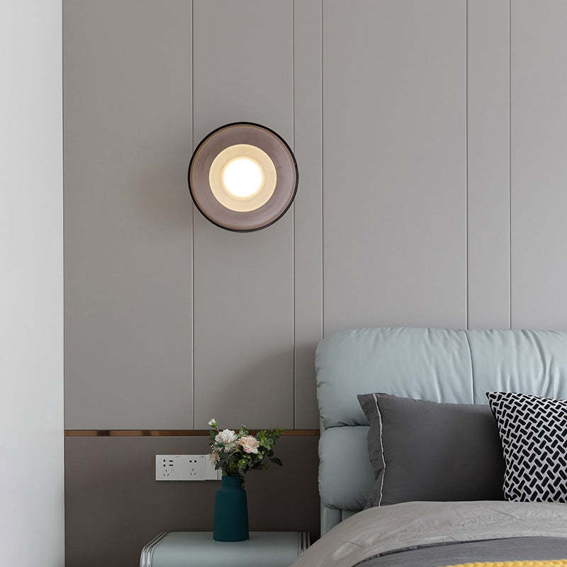 Nordic Vintage Glass LED Sconce