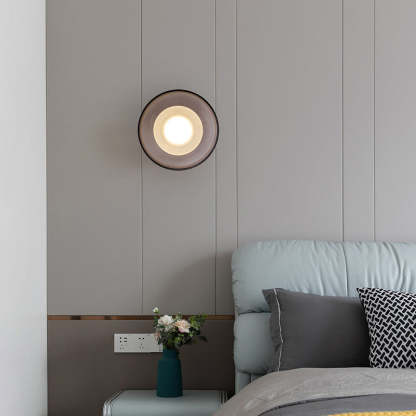 Nordic Vintage Glass LED Sconce