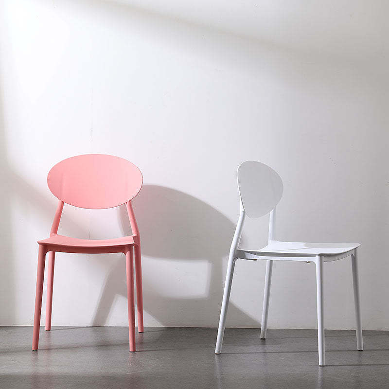 Nordic Square Plastic Chair