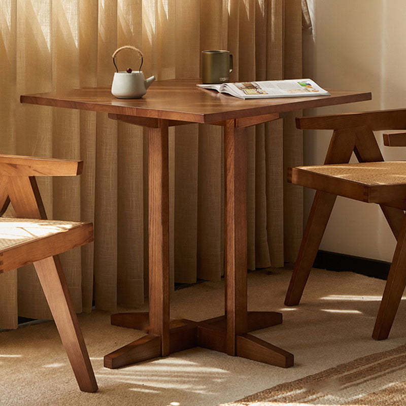 Minimalist Cross Wood Coffee Table