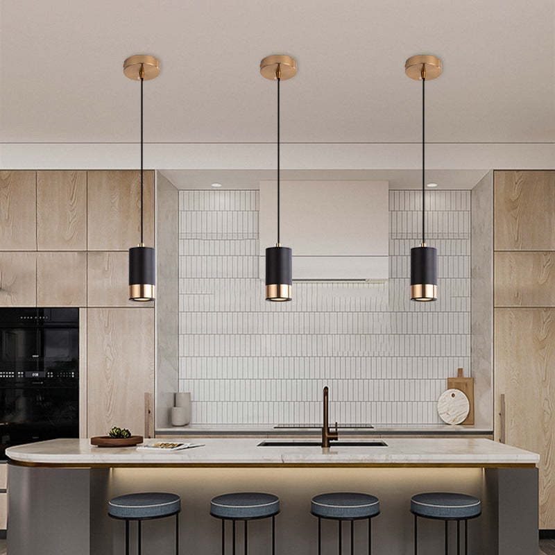 Nordic Column Iron Mini Pendant Light