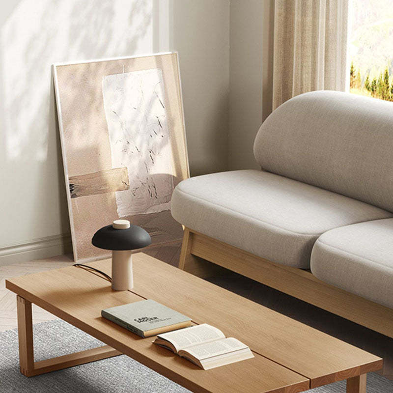 Chinese Pine Rectangular Coffee Table — Pine Wood