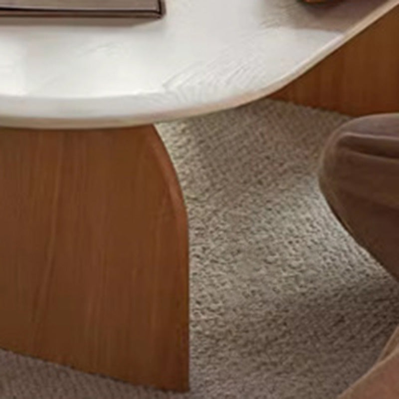 Minimalist Solid Wood Rectangular Coffee Table