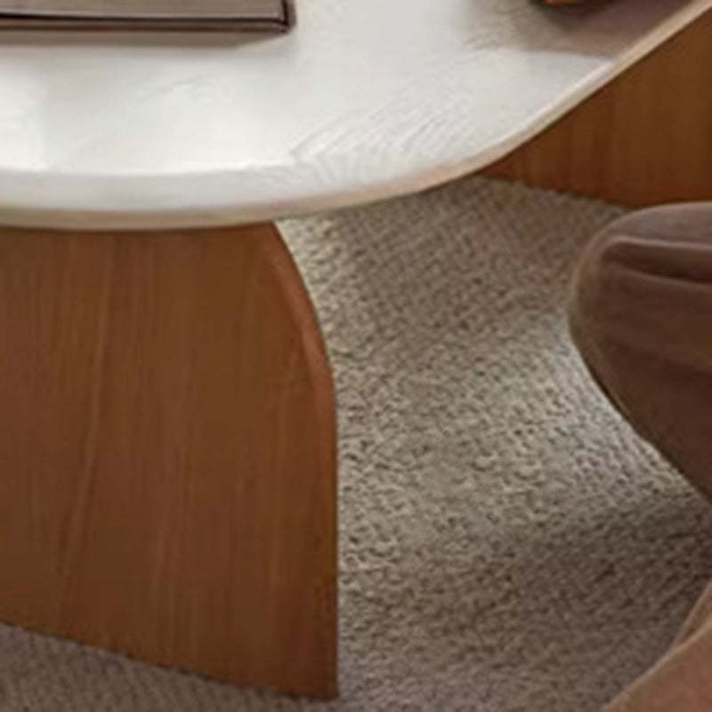 Minimalist Solid Wood Rectangular Coffee Table