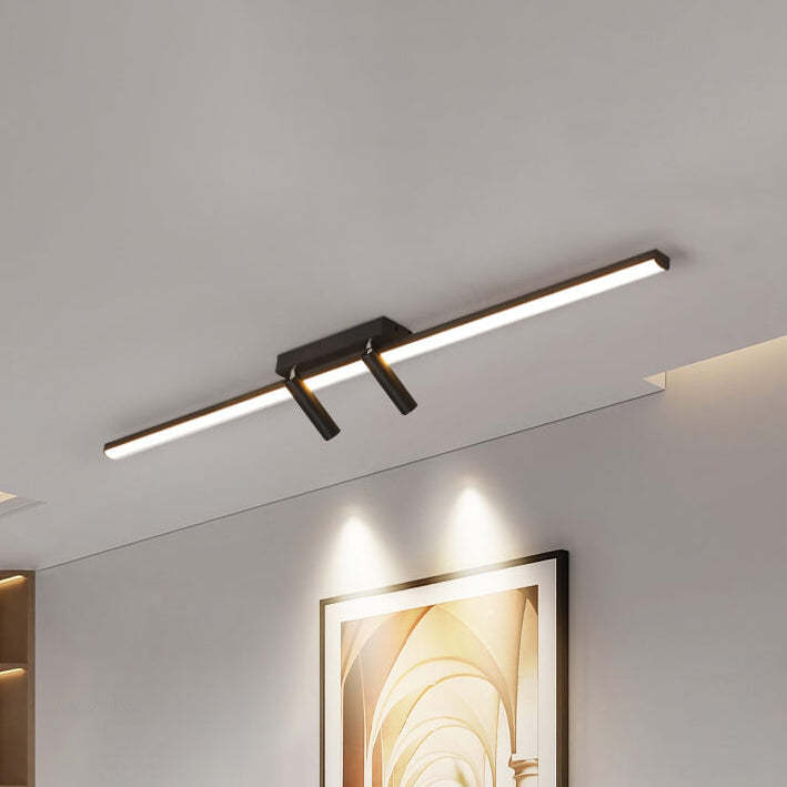 Minimalist Long Strip LED Spotlight Flush Mount Light
