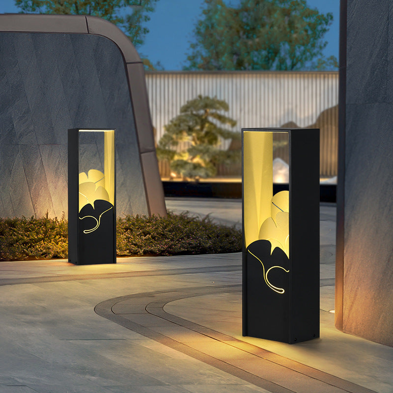 Industrial LED Post Lamp Lawn Landscape Light