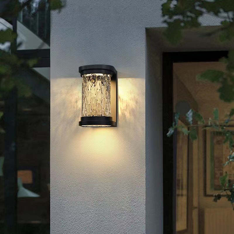 Minimalist Solar Outdoor Wall Light
