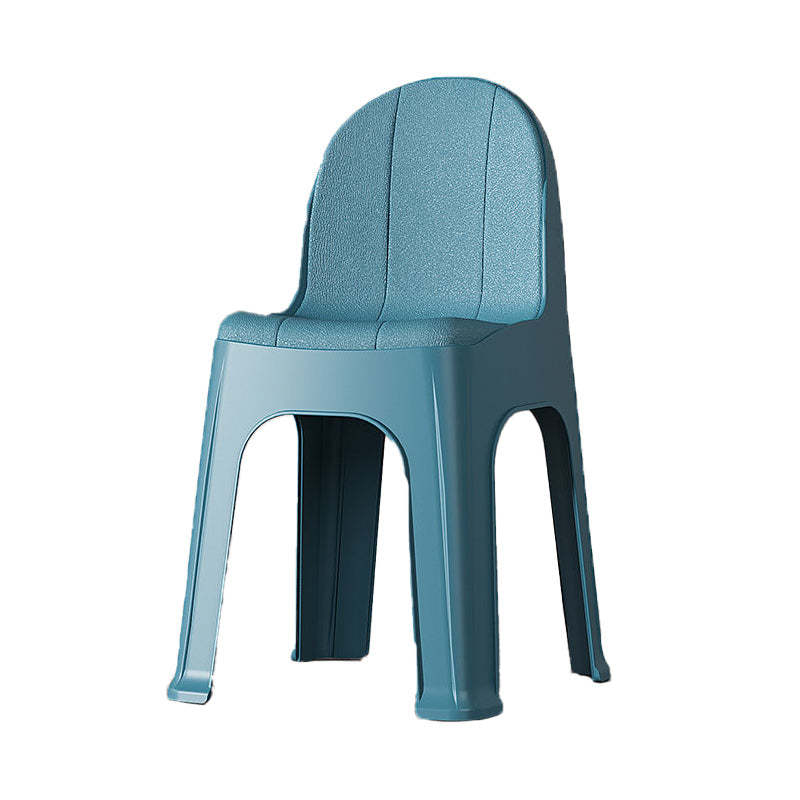 Minimalist Half Round Plastic Chair