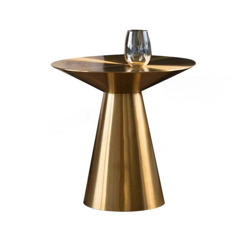Contemporary Brushed Steel Coffee Table