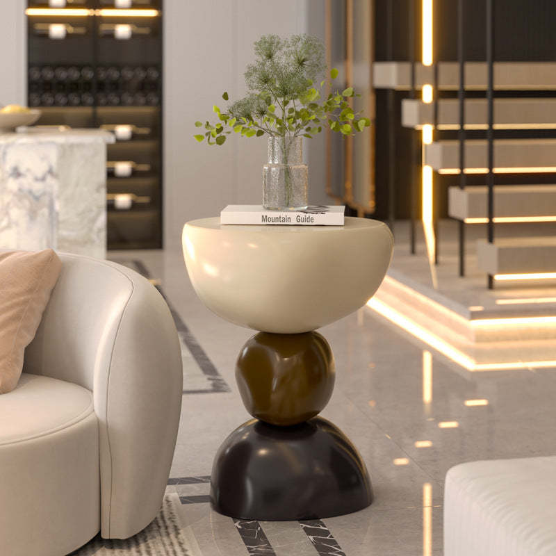 Minimalist Stone Resin Coffee Table