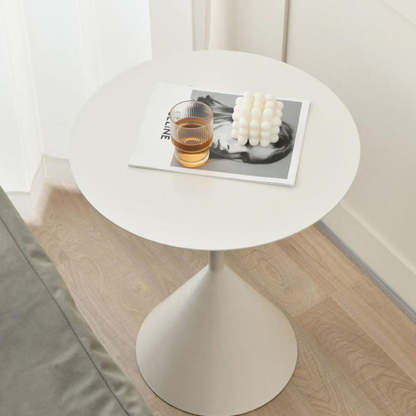 Minimalist Cone Base Iron Coffee Table