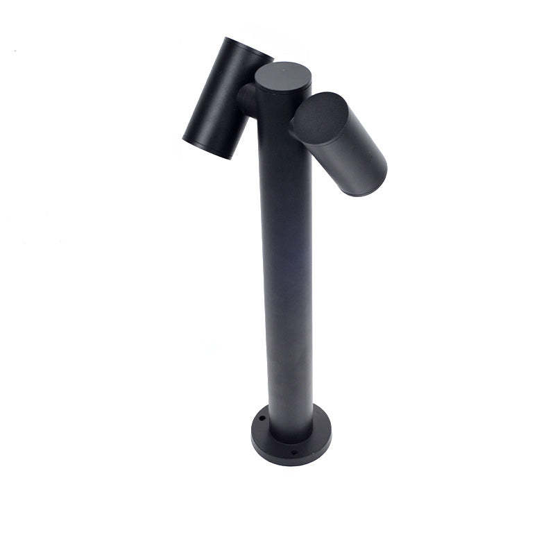 Minimalist Tempered Glass Aluminum Ground Light