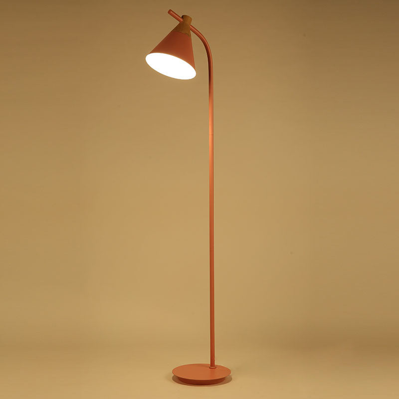 Nordic Macaron Cone Floor Lamp
