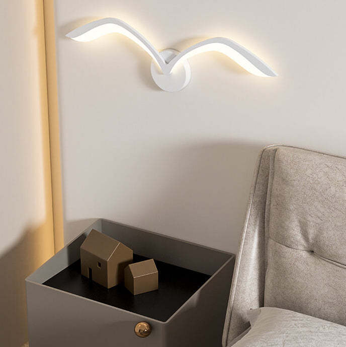 Nordic Minimalist Seagull Acrylic LED Sconce