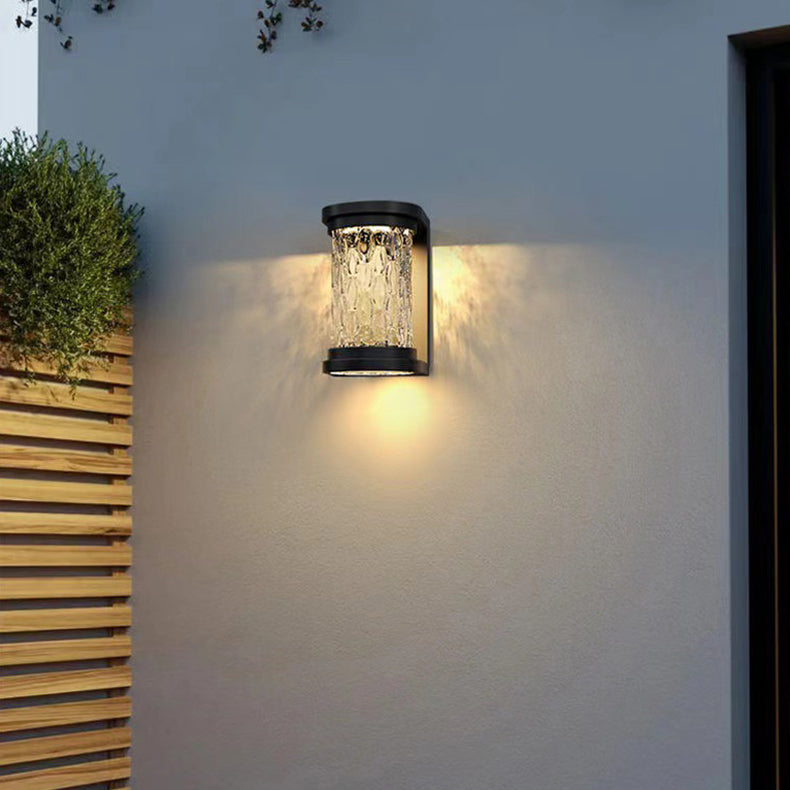 Minimalist Solar Outdoor Wall Light