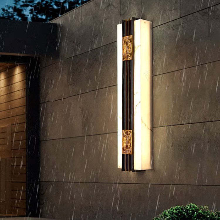 Chinese Stainless Steel Faux Wall Sconce — White Light (5000K) / 220V-240V For UK/AU