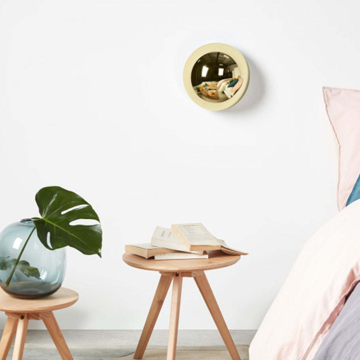 Modern Meteorite Semicircle Metal LED Sconce