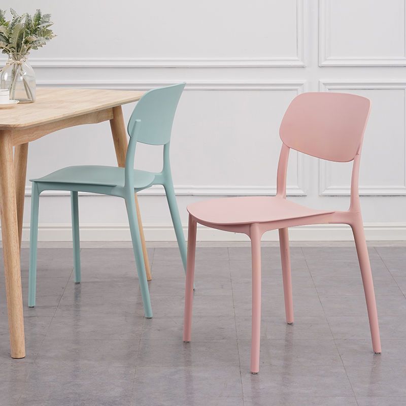 Nordic Macaron Stackable Dining Chair