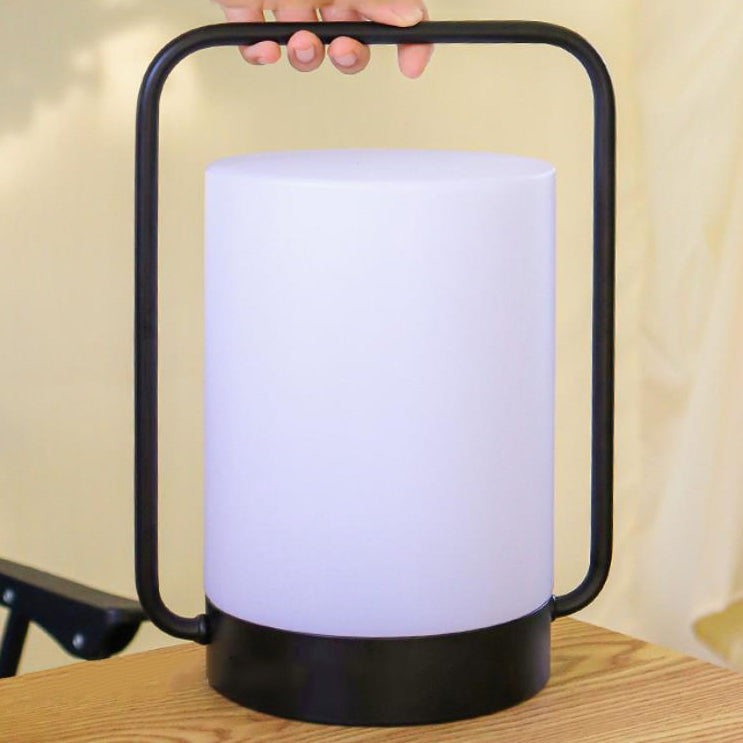 Minimalist Cylindrical Stainless Steel Light