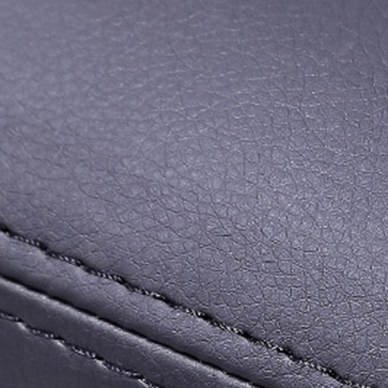 Minimalist U-Shape Titanium Leather Dining Chair