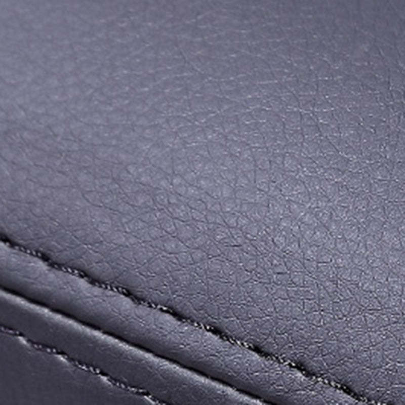 Minimalist U-Shape Titanium Leather Dining Chair