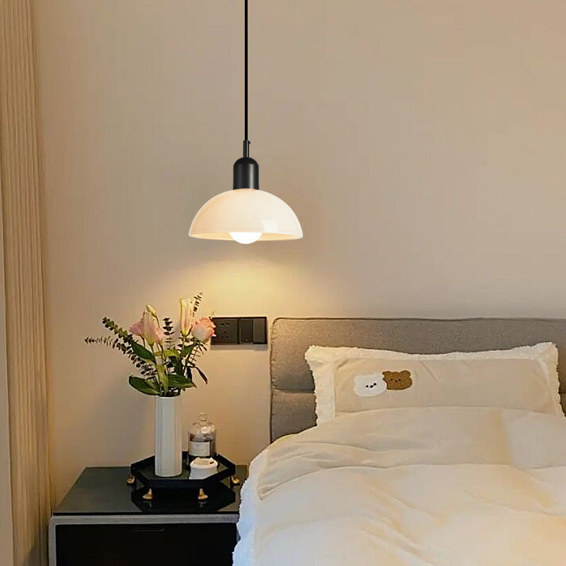 Minimalist Glass Hemisphere Pendant Light