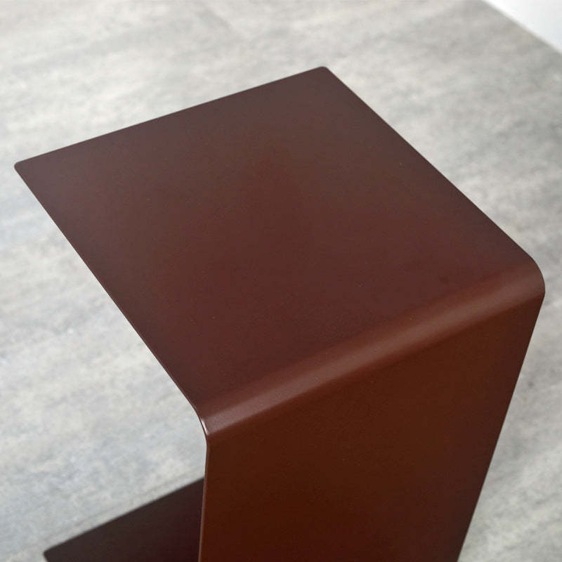 Minimalist C-Shape Iron Coffee Table
