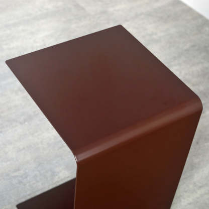 Minimalist C-Shape Iron Coffee Table