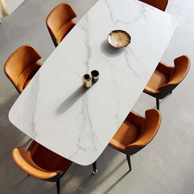 Contemporary PU Leather Upholstered Dining Chair