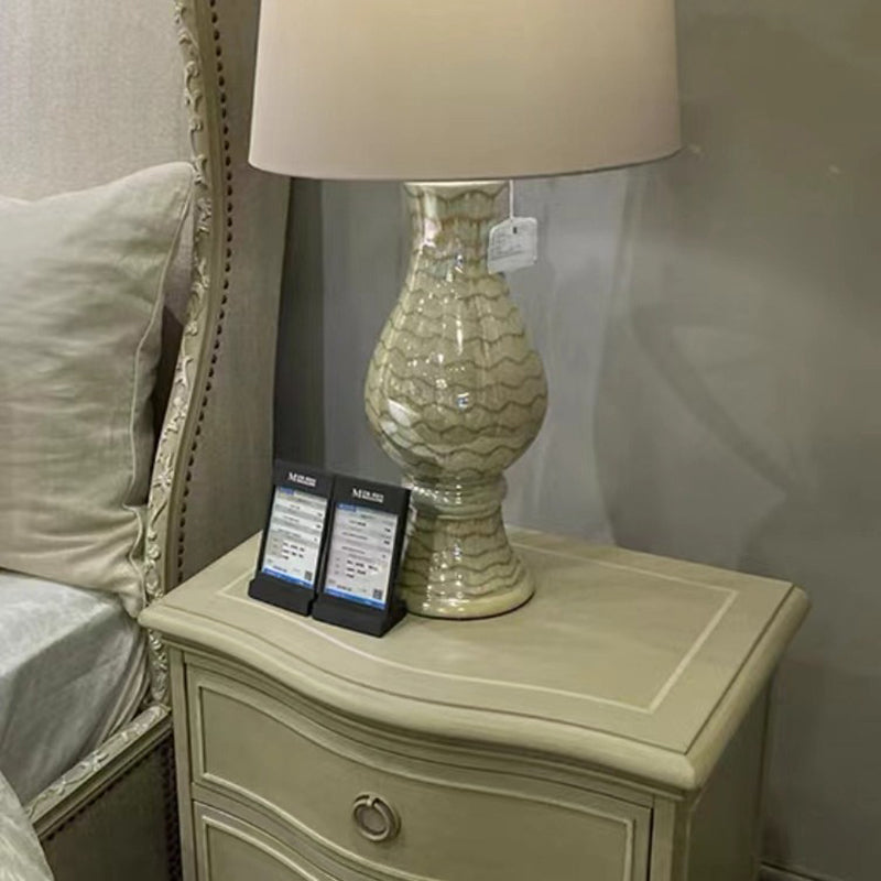 Luxury 3-drawer wood nightstands, Lighom